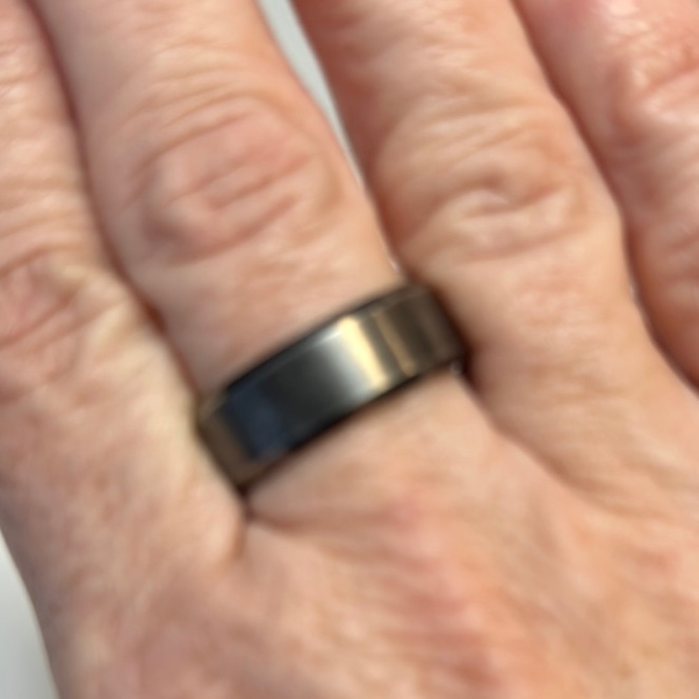 Gray Minimalist Jewelry Band Ring Accessories